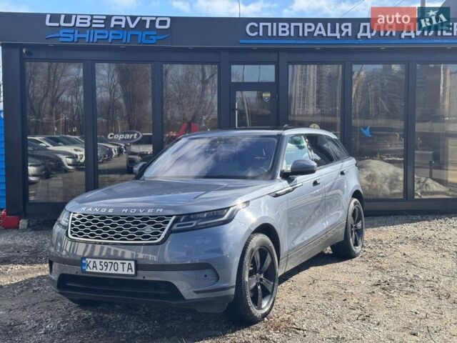 Синий Ленд Ровер Рендж Ровер Велар, объемом двигателя 2 л и пробегом 103 тыс. км за 37700 $, фото 1 на Automoto.ua