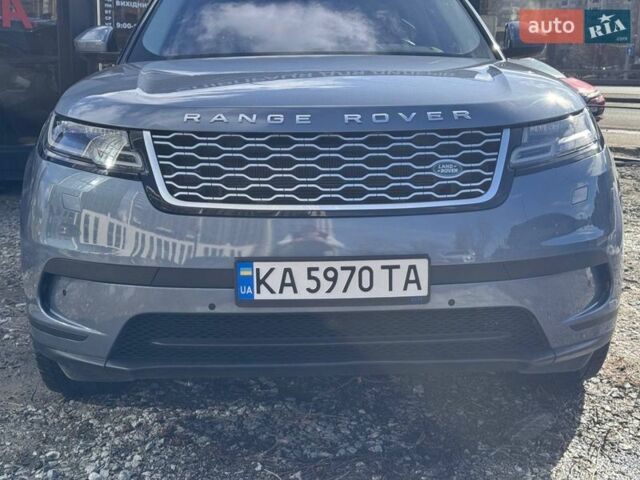 Синий Ленд Ровер Рендж Ровер Велар, объемом двигателя 2 л и пробегом 103 тыс. км за 37700 $, фото 6 на Automoto.ua
