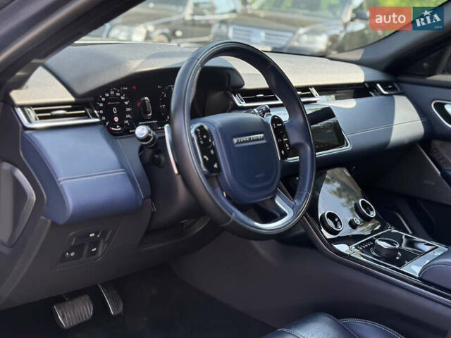 Синий Ленд Ровер Рендж Ровер Велар, объемом двигателя 2 л и пробегом 91 тыс. км за 38000 $, фото 7 на Automoto.ua