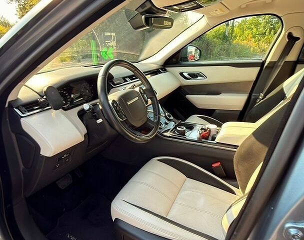 Синий Ленд Ровер Рендж Ровер Велар, объемом двигателя 2 л и пробегом 92 тыс. км за 36500 $, фото 36 на Automoto.ua