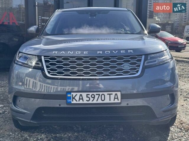 Синий Ленд Ровер Рендж Ровер Велар, объемом двигателя 2 л и пробегом 103 тыс. км за 37700 $, фото 4 на Automoto.ua