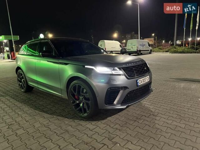 Синій Ленд Ровер Рендж Ровер Велар, об'ємом двигуна 5 л та пробігом 114 тис. км за 75000 $, фото 1 на Automoto.ua