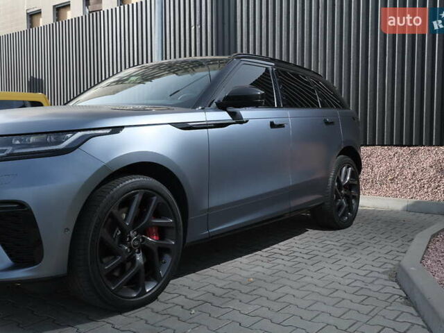 Синій Ленд Ровер Рендж Ровер Велар, об'ємом двигуна 5 л та пробігом 114 тис. км за 75000 $, фото 12 на Automoto.ua