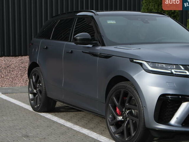 Синій Ленд Ровер Рендж Ровер Велар, об'ємом двигуна 5 л та пробігом 114 тис. км за 75000 $, фото 44 на Automoto.ua