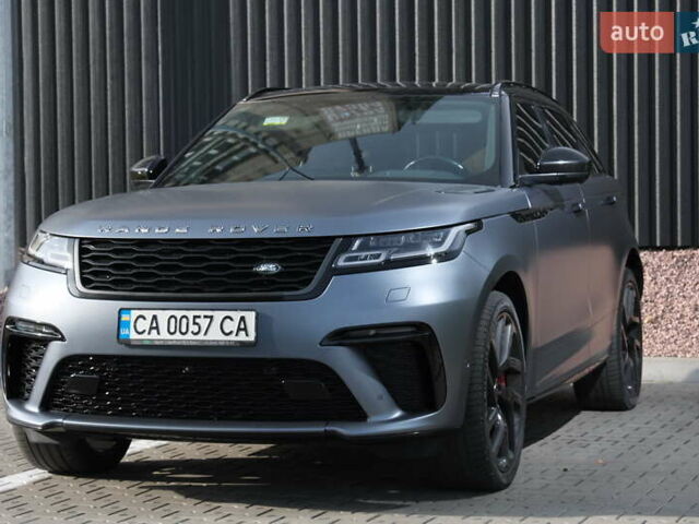 Синій Ленд Ровер Рендж Ровер Велар, об'ємом двигуна 5 л та пробігом 114 тис. км за 75000 $, фото 10 на Automoto.ua