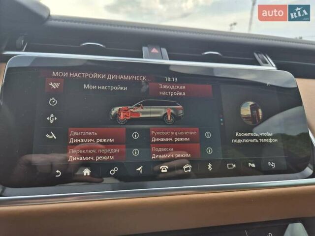 Синій Ленд Ровер Рендж Ровер Велар, об'ємом двигуна 5 л та пробігом 112 тис. км за 87000 $, фото 9 на Automoto.ua