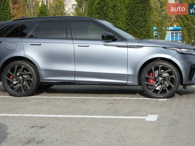 Синій Ленд Ровер Рендж Ровер Велар, об'ємом двигуна 5 л та пробігом 114 тис. км за 75000 $, фото 41 на Automoto.ua