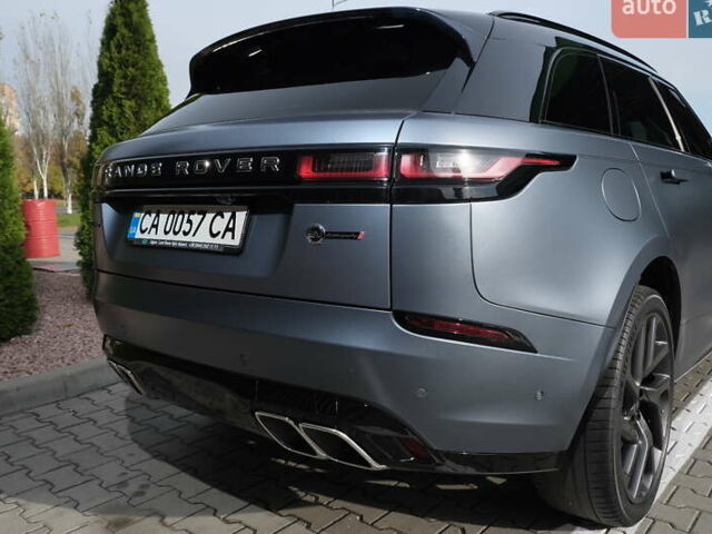 Синій Ленд Ровер Рендж Ровер Велар, об'ємом двигуна 5 л та пробігом 114 тис. км за 75000 $, фото 38 на Automoto.ua