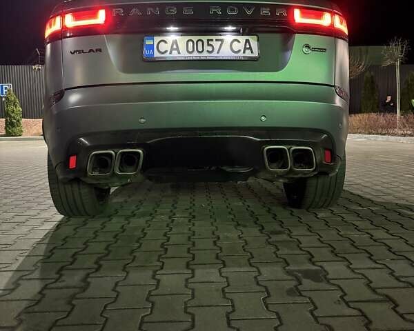 Синій Ленд Ровер Рендж Ровер Велар, об'ємом двигуна 5 л та пробігом 114 тис. км за 75000 $, фото 4 на Automoto.ua