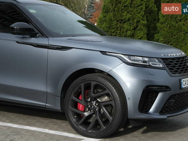 Синій Ленд Ровер Рендж Ровер Велар, об'ємом двигуна 5 л та пробігом 114 тис. км за 75000 $, фото 43 на Automoto.ua