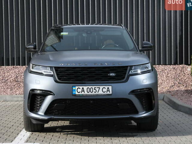 Синій Ленд Ровер Рендж Ровер Велар, об'ємом двигуна 5 л та пробігом 114 тис. км за 75000 $, фото 46 на Automoto.ua