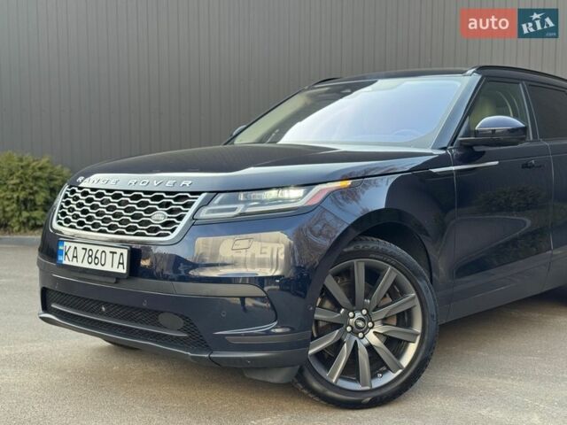 Синий Ленд Ровер Рендж Ровер Велар, объемом двигателя 2 л и пробегом 99 тыс. км за 52800 $, фото 6 на Automoto.ua