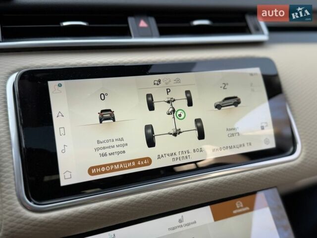 Синий Ленд Ровер Рендж Ровер Велар, объемом двигателя 2 л и пробегом 99 тыс. км за 52800 $, фото 84 на Automoto.ua