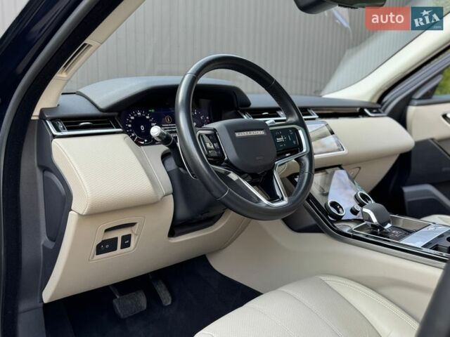 Синий Ленд Ровер Рендж Ровер Велар, объемом двигателя 2 л и пробегом 99 тыс. км за 52800 $, фото 34 на Automoto.ua