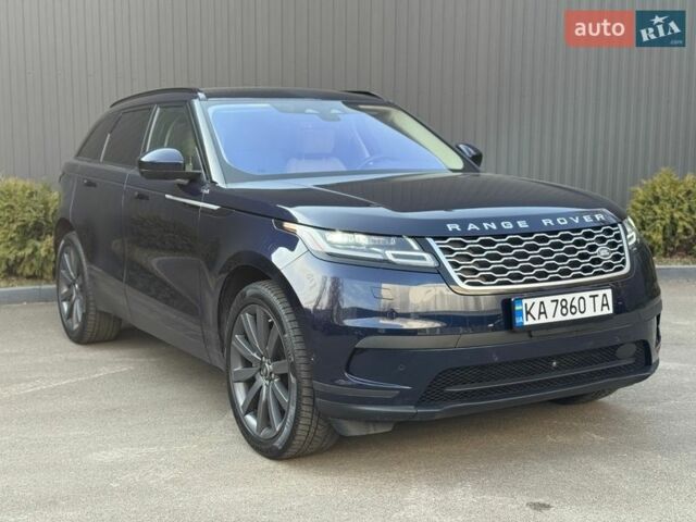 Синий Ленд Ровер Рендж Ровер Велар, объемом двигателя 2 л и пробегом 99 тыс. км за 52800 $, фото 3 на Automoto.ua
