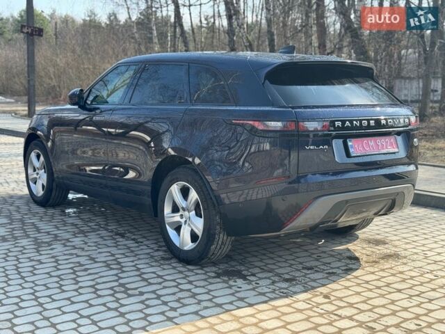 Синий Ленд Ровер Рендж Ровер Велар, объемом двигателя 2 л и пробегом 103 тыс. км за 36500 $, фото 4 на Automoto.ua