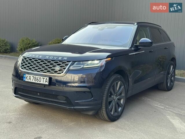 Синий Ленд Ровер Рендж Ровер Велар, объемом двигателя 2 л и пробегом 99 тыс. км за 52800 $, фото 1 на Automoto.ua