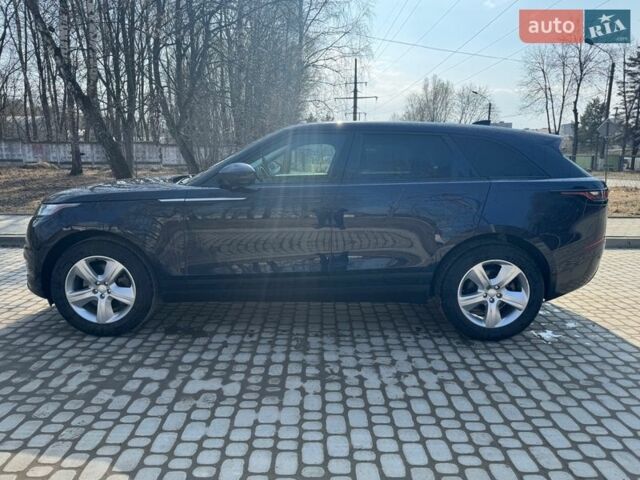 Синий Ленд Ровер Рендж Ровер Велар, объемом двигателя 2 л и пробегом 103 тыс. км за 36500 $, фото 6 на Automoto.ua