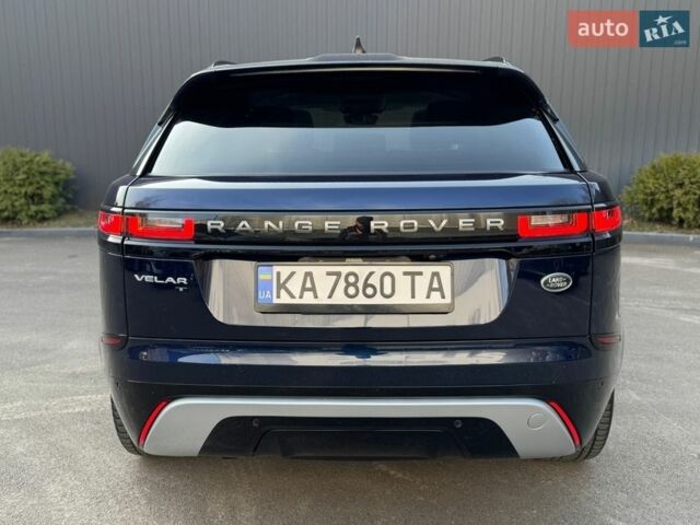 Синий Ленд Ровер Рендж Ровер Велар, объемом двигателя 2 л и пробегом 99 тыс. км за 52800 $, фото 5 на Automoto.ua