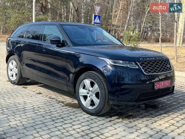 Синий Ленд Ровер Рендж Ровер Велар, объемом двигателя 2 л и пробегом 103 тыс. км за 36500 $, фото 2 на Automoto.ua