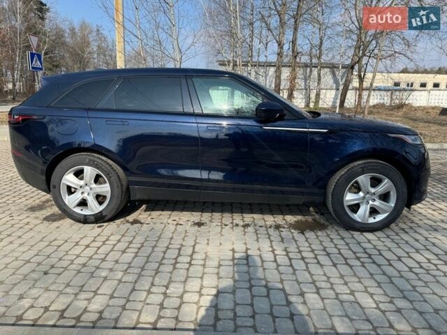 Синий Ленд Ровер Рендж Ровер Велар, объемом двигателя 2 л и пробегом 103 тыс. км за 36500 $, фото 1 на Automoto.ua