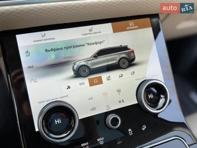 Синий Ленд Ровер Рендж Ровер Велар, объемом двигателя 2 л и пробегом 99 тыс. км за 52800 $, фото 72 на Automoto.ua