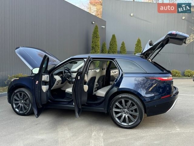 Синий Ленд Ровер Рендж Ровер Велар, объемом двигателя 2 л и пробегом 99 тыс. км за 52800 $, фото 26 на Automoto.ua