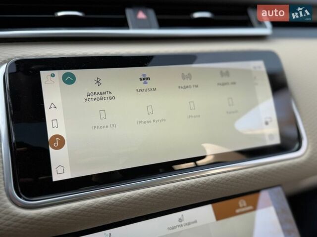 Синий Ленд Ровер Рендж Ровер Велар, объемом двигателя 2 л и пробегом 99 тыс. км за 52800 $, фото 81 на Automoto.ua