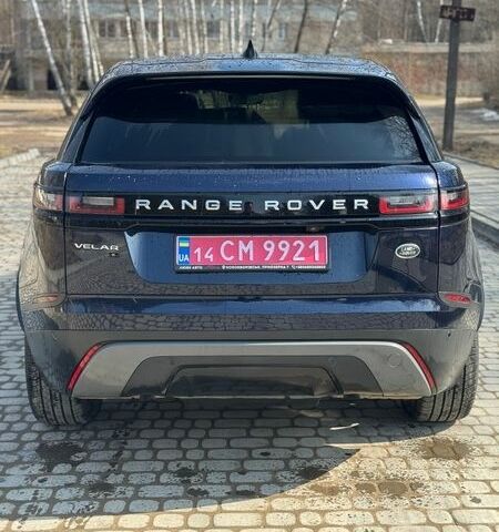 Синий Ленд Ровер Рендж Ровер Велар, объемом двигателя 2 л и пробегом 103 тыс. км за 36500 $, фото 7 на Automoto.ua