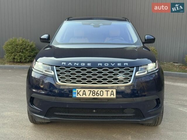 Синий Ленд Ровер Рендж Ровер Велар, объемом двигателя 2 л и пробегом 99 тыс. км за 52800 $, фото 2 на Automoto.ua