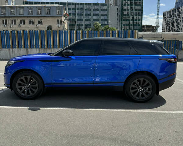 Синий Ленд Ровер Рендж Ровер Велар, объемом двигателя 2 л и пробегом 25 тыс. км за 63000 $, фото 6 на Automoto.ua