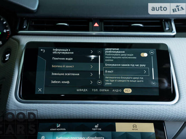 Синий Ленд Ровер Рендж Ровер Велар, объемом двигателя 2 л и пробегом 4 тыс. км за 81000 $, фото 77 на Automoto.ua