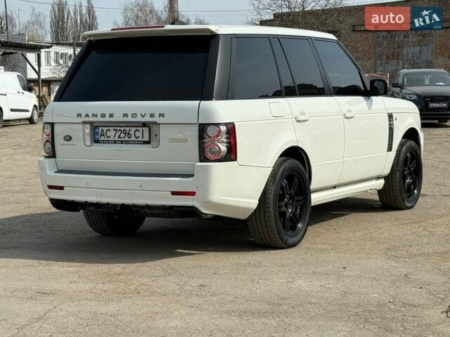 Білий Ленд Ровер Рендж Ровер, об'ємом двигуна 3.6 л та пробігом 380 тис. км за 10990 $, фото 17 на Automoto.ua
