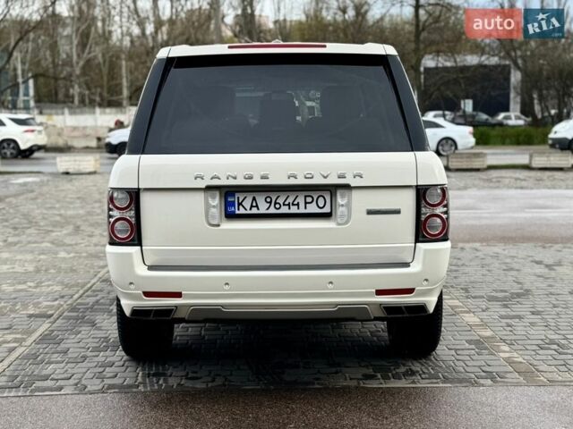 Белый Ленд Ровер Рендж Ровер, объемом двигателя 5 л и пробегом 183 тыс. км за 16500 $, фото 5 на Automoto.ua