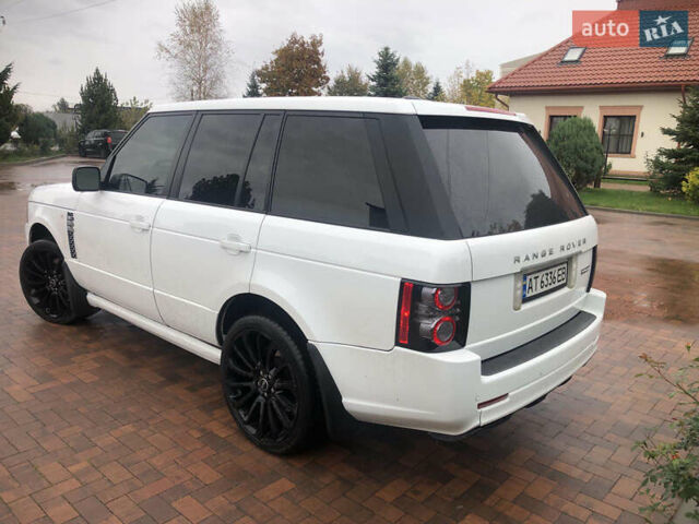 Ленд Ровер Рендж Ровер 2012 в Коломые на Automoto.ua Белый Ленд Ровер Рендж Ровер, объемом двигателя 5 л и пробегом 130 тыс. км за 26500 $, фото 40 на Automoto.ua