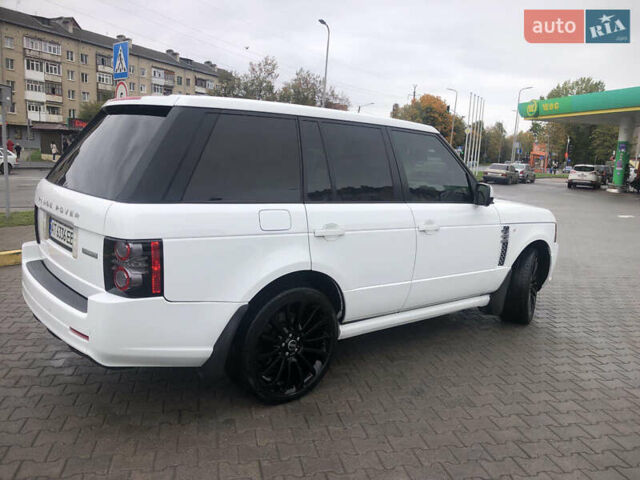 Ленд Ровер Рендж Ровер 2012 в Коломые на Automoto.ua Белый Ленд Ровер Рендж Ровер, объемом двигателя 5 л и пробегом 130 тыс. км за 26500 $, фото 14 на Automoto.ua