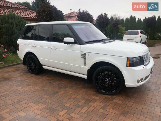 Ленд Ровер Рендж Ровер 2012 в Коломые на Automoto.ua Белый Ленд Ровер Рендж Ровер, объемом двигателя 5 л и пробегом 130 тыс. км за 26500 $, фото 38 на Automoto.ua
