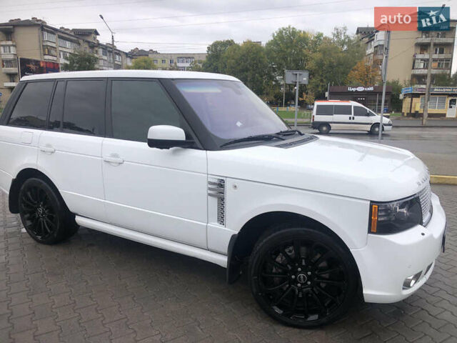 Ленд Ровер Рендж Ровер 2012 в Коломые на Automoto.ua Белый Ленд Ровер Рендж Ровер, объемом двигателя 5 л и пробегом 130 тыс. км за 26500 $, фото 3 на Automoto.ua