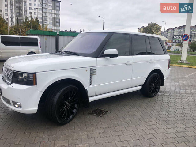 Ленд Ровер Рендж Ровер 2012 в Коломые на Automoto.ua Белый Ленд Ровер Рендж Ровер, объемом двигателя 5 л и пробегом 130 тыс. км за 26500 $, фото 7 на Automoto.ua