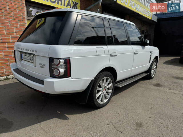 Белый Ленд Ровер Рендж Ровер, объемом двигателя 4.37 л и пробегом 178 тыс. км за 26500 $, фото 1 на Automoto.ua