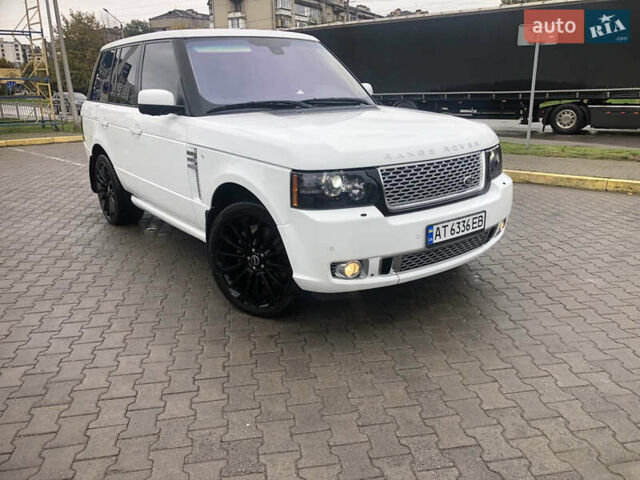 Ленд Ровер Рендж Ровер 2012 в Коломые на Automoto.ua Белый Ленд Ровер Рендж Ровер, объемом двигателя 5 л и пробегом 130 тыс. км за 26500 $, фото 1 на Automoto.ua