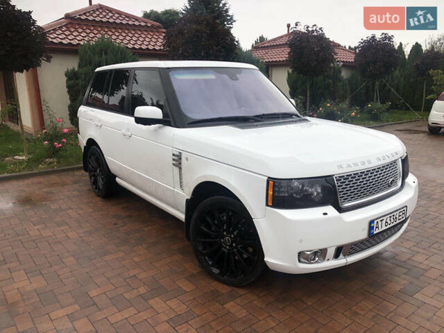 Ленд Ровер Рендж Ровер 2012 в Коломые на Automoto.ua Белый Ленд Ровер Рендж Ровер, объемом двигателя 5 л и пробегом 130 тыс. км за 26500 $, фото 46 на Automoto.ua