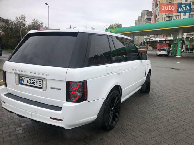 Ленд Ровер Рендж Ровер 2012 в Коломые на Automoto.ua Белый Ленд Ровер Рендж Ровер, объемом двигателя 5 л и пробегом 130 тыс. км за 26500 $, фото 11 на Automoto.ua