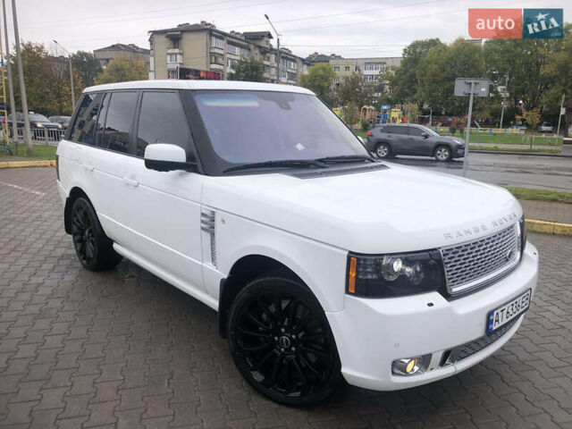 Ленд Ровер Рендж Ровер 2012 в Коломые на Automoto.ua Белый Ленд Ровер Рендж Ровер, объемом двигателя 5 л и пробегом 130 тыс. км за 26500 $, фото 2 на Automoto.ua