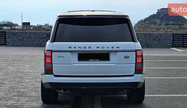 Белый Ленд Ровер Рендж Ровер, объемом двигателя 5 л и пробегом 198 тыс. км за 28500 $, фото 17 на Automoto.ua