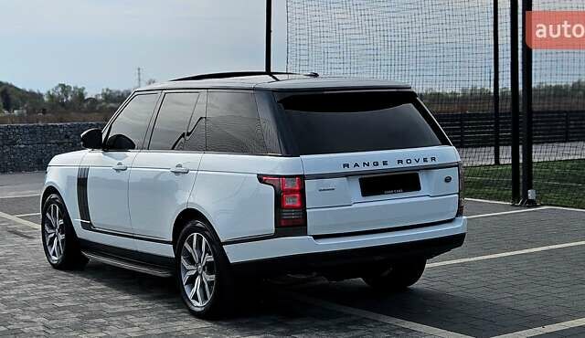 Белый Ленд Ровер Рендж Ровер, объемом двигателя 5 л и пробегом 198 тыс. км за 28500 $, фото 19 на Automoto.ua