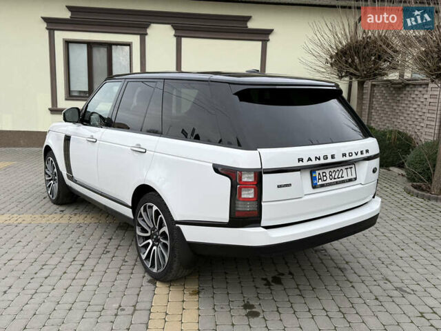 Білий Ленд Ровер Рендж Ровер, об'ємом двигуна 4.4 л та пробігом 130 тис. км за 38500 $, фото 18 на Automoto.ua
