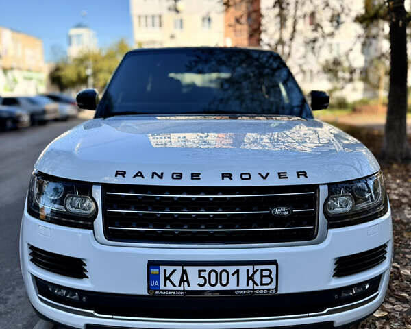 Белый Ленд Ровер Рендж Ровер, объемом двигателя 3 л и пробегом 211 тыс. км за 29200 $, фото 4 на Automoto.ua