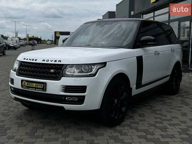 Белый Ленд Ровер Рендж Ровер, объемом двигателя 4.37 л и пробегом 175 тыс. км за 35000 $, фото 2 на Automoto.ua