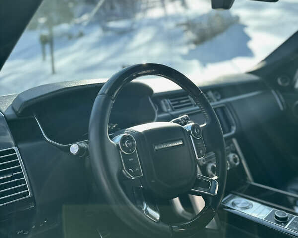 Белый Ленд Ровер Рендж Ровер, объемом двигателя 5 л и пробегом 190 тыс. км за 29000 $, фото 15 на Automoto.ua